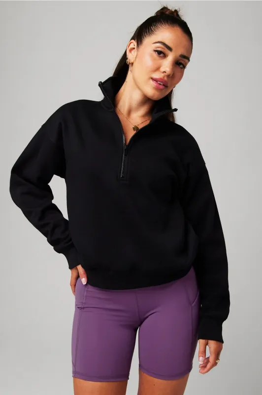 Cozy Fleece Half Zip Sweatshirt sold by Fabletics