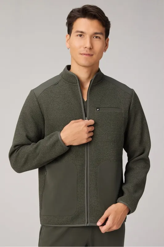 Ace Knit Jacket sold by Fabletics