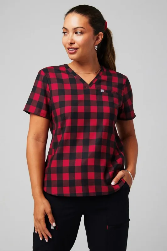 Vital 1-Pocket Scrub Top sold by Fabletics