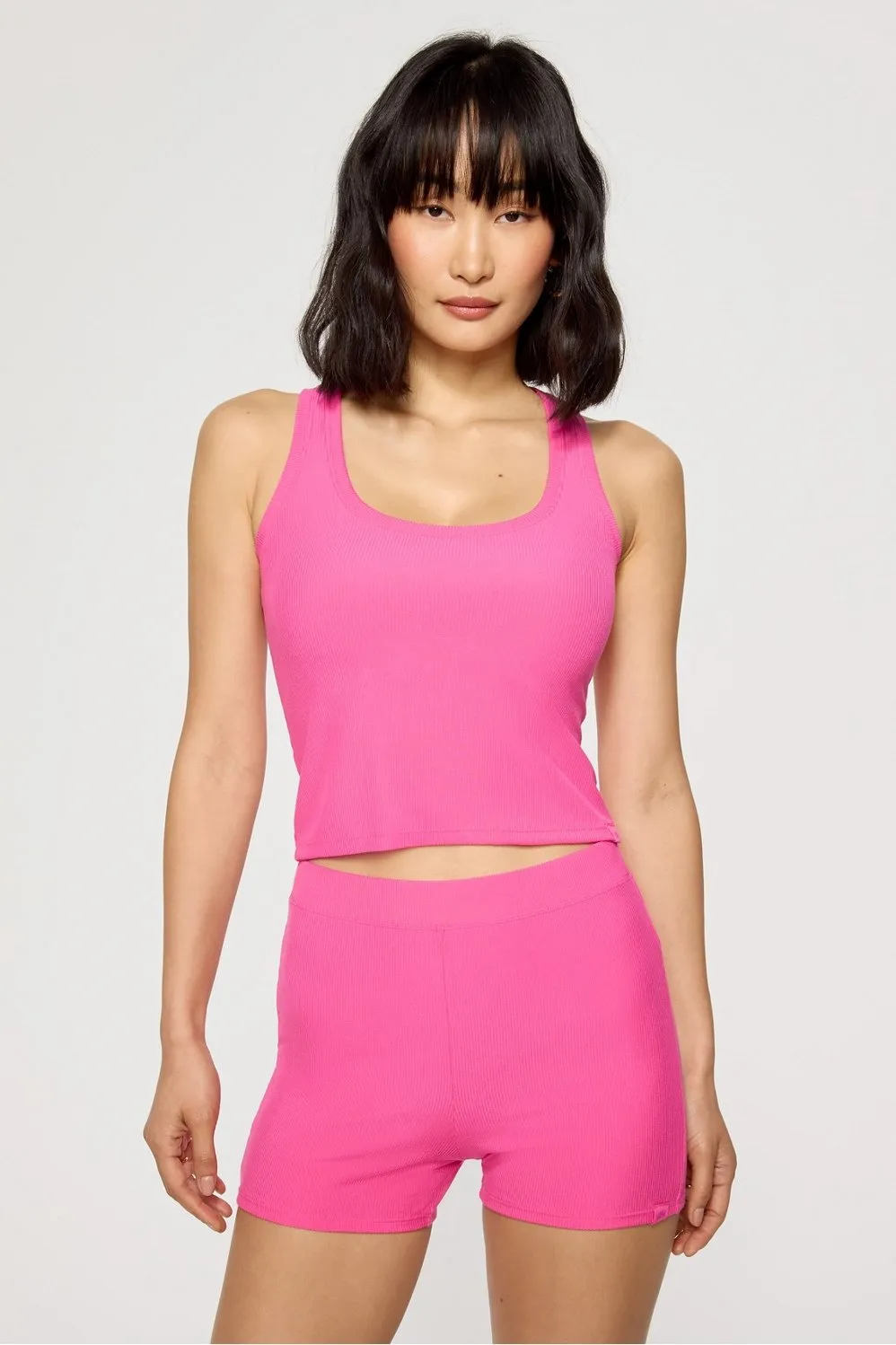 Soft Rib Cropped Tank sold by Fabletics