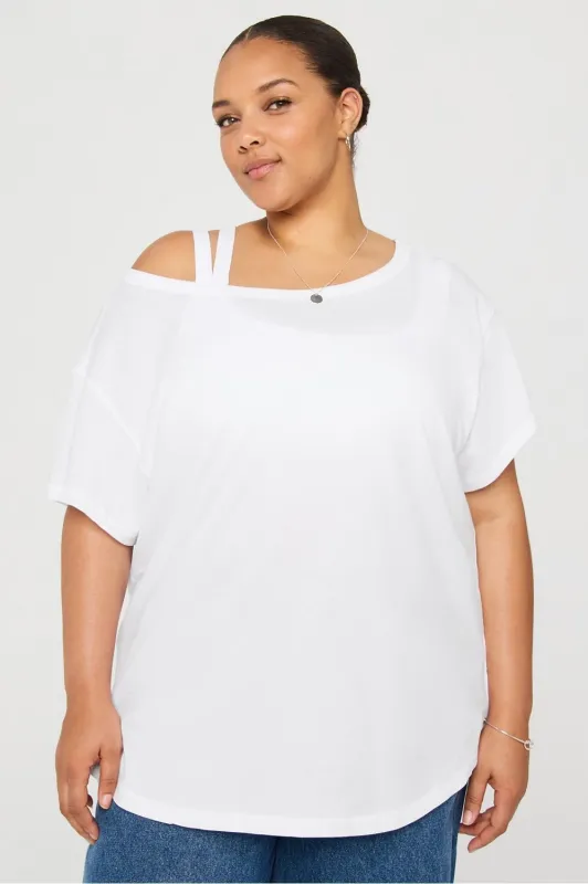 100% Cotton Oversized Tee sold by Fabletics