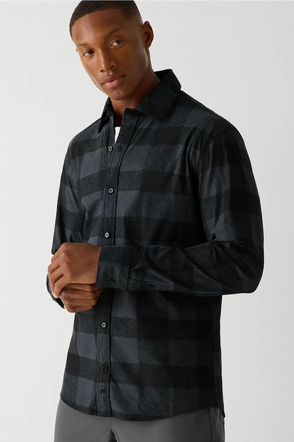 The Don Long Sleeve Button Up (Slim Fit) sold by Fabletics