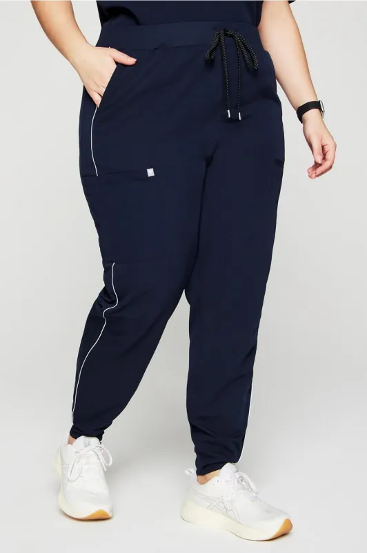 High-Rise On-Call Scrub Jogger (Reflective) sold by Fabletics