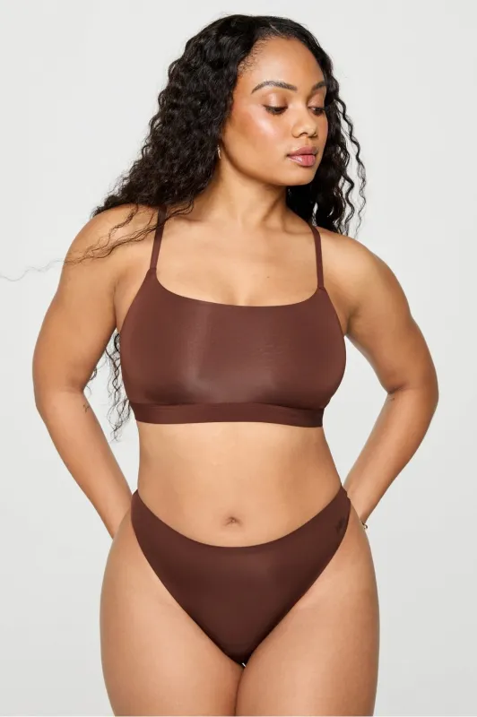 Smoothed Reality Square Neck Bralette sold by Fabletics