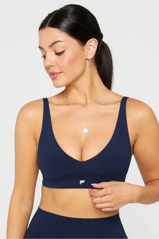 PureLuxe Longline Low Impact Bra sold by Fabletics