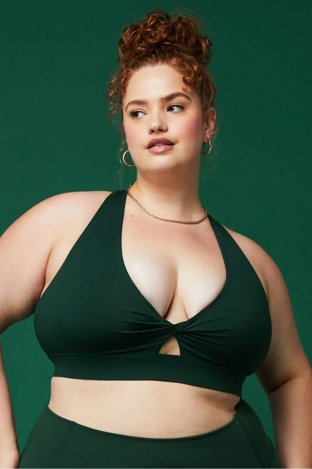 Oasis Twist Medium Impact Sports Bra sold by Fabletics