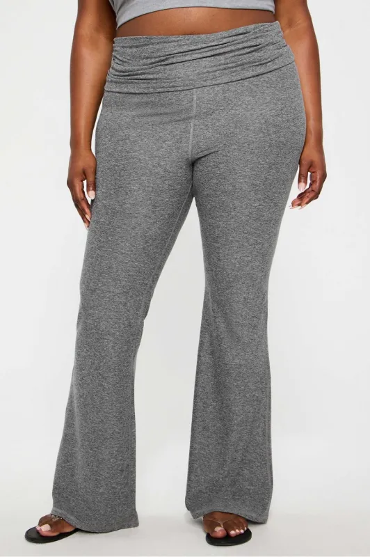 Cloud Jersey Foldover Flare sold by Fabletics