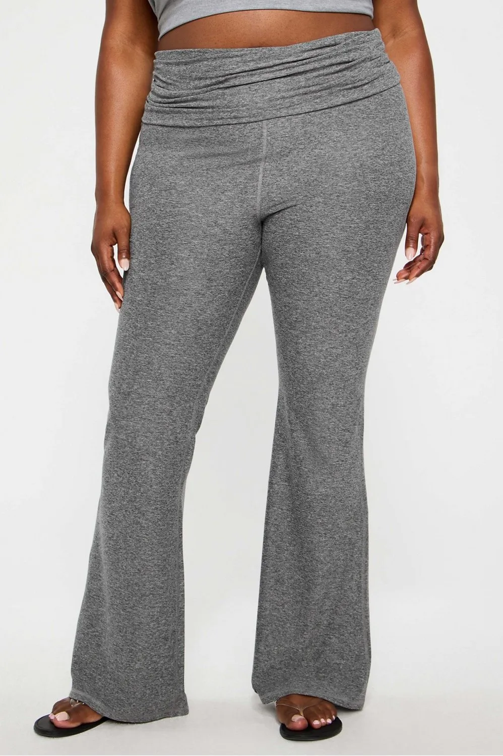 Cloud Jersey Foldover Flare sold by Fabletics