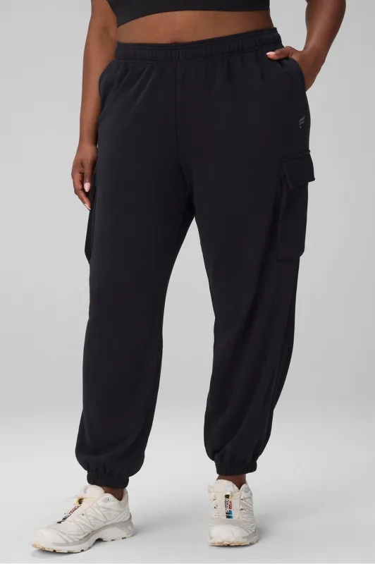 Year Round Terry Cargo Jogger sold by Fabletics