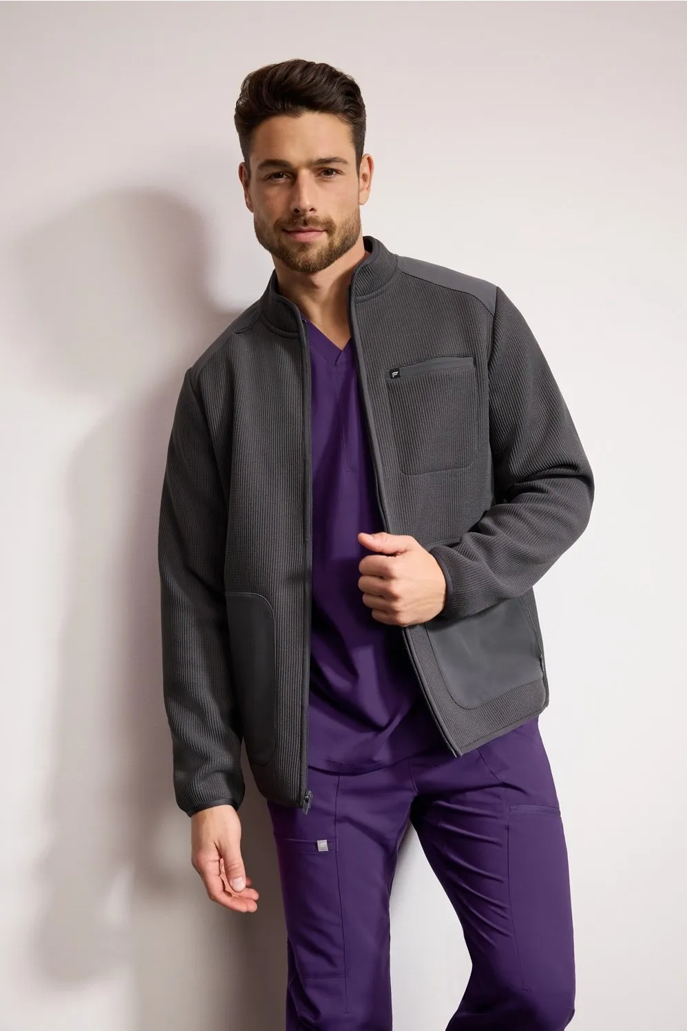 Ace Knit Jacket sold by Fabletics