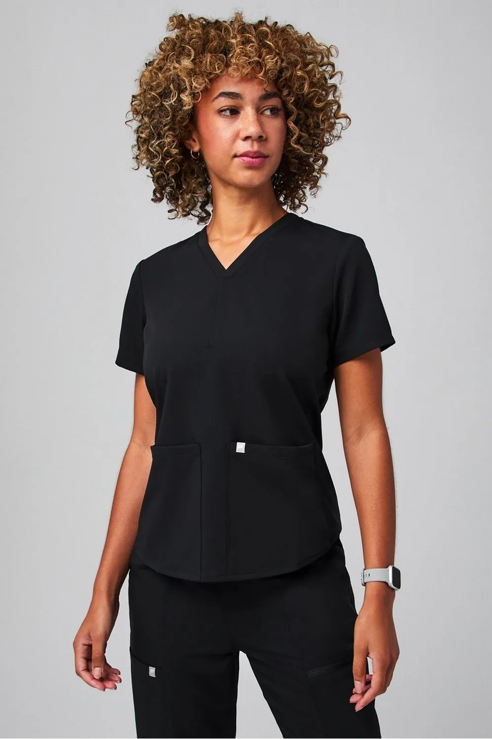 Method Flex 2-Pocket Scrub Top sold by Fabletics