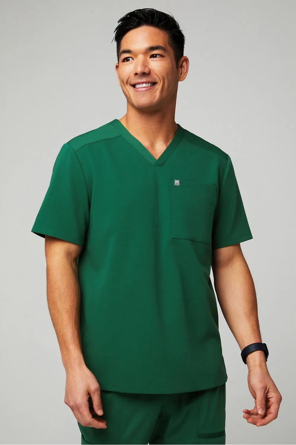 Helix 1-Pocket Scrub Top sold by Fabletics