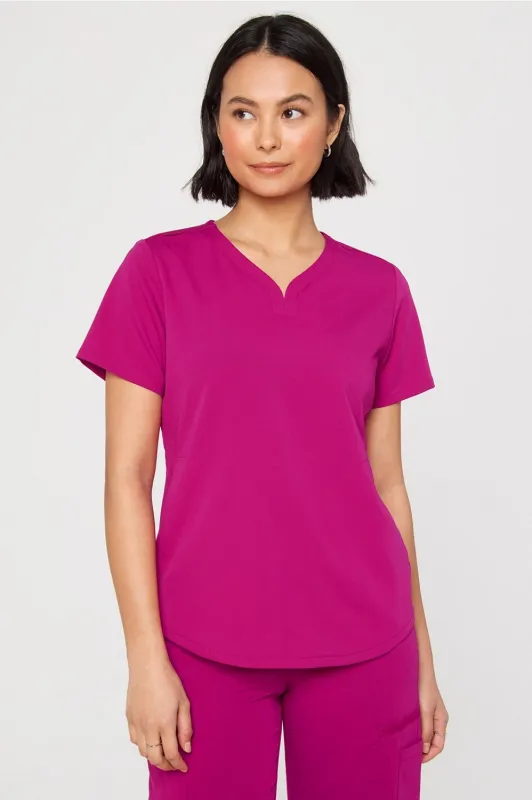 Petal 3-Pocket Scrub Top sold by Fabletics