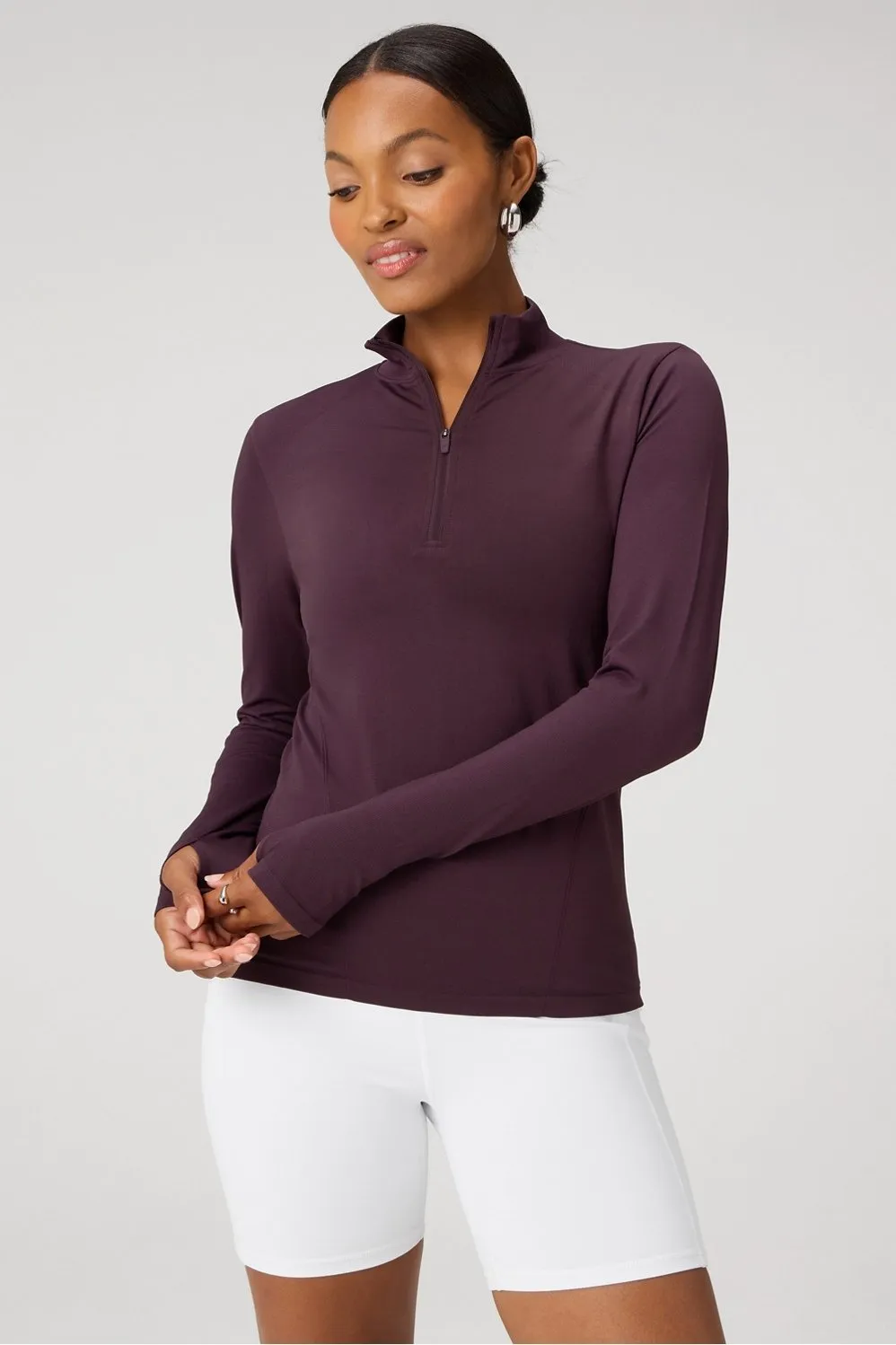 Feather Tech+ Half-Zip Top sold by Fabletics