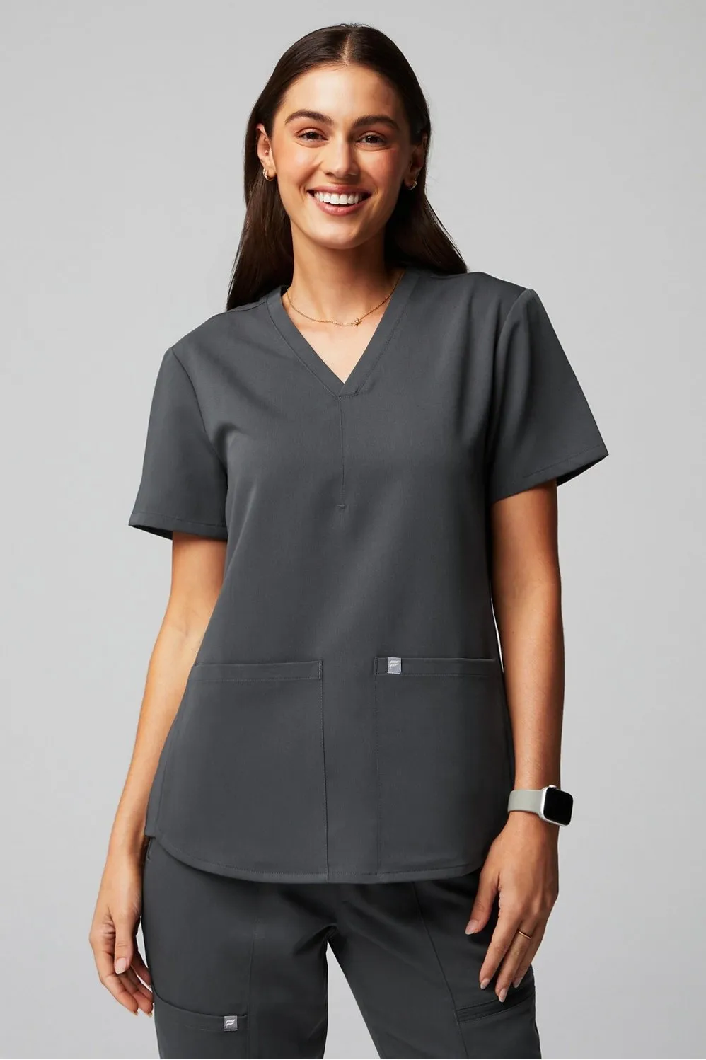 Method 2-Pocket Scrub Top sold by Fabletics