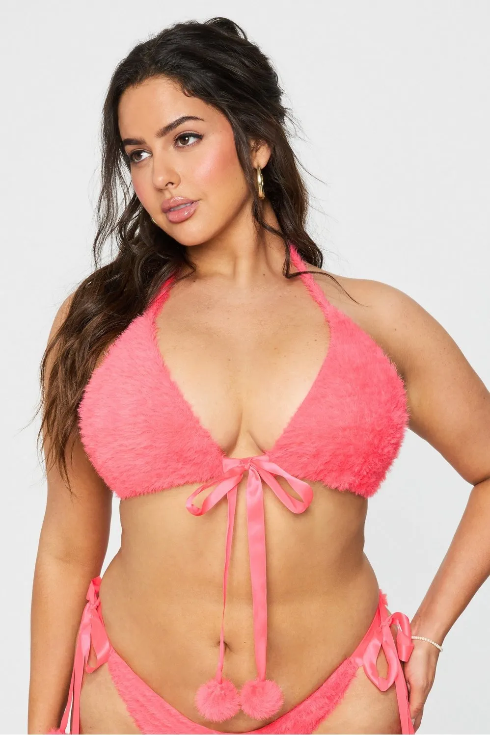 Fuzz Me Bikini Top sold by Fabletics