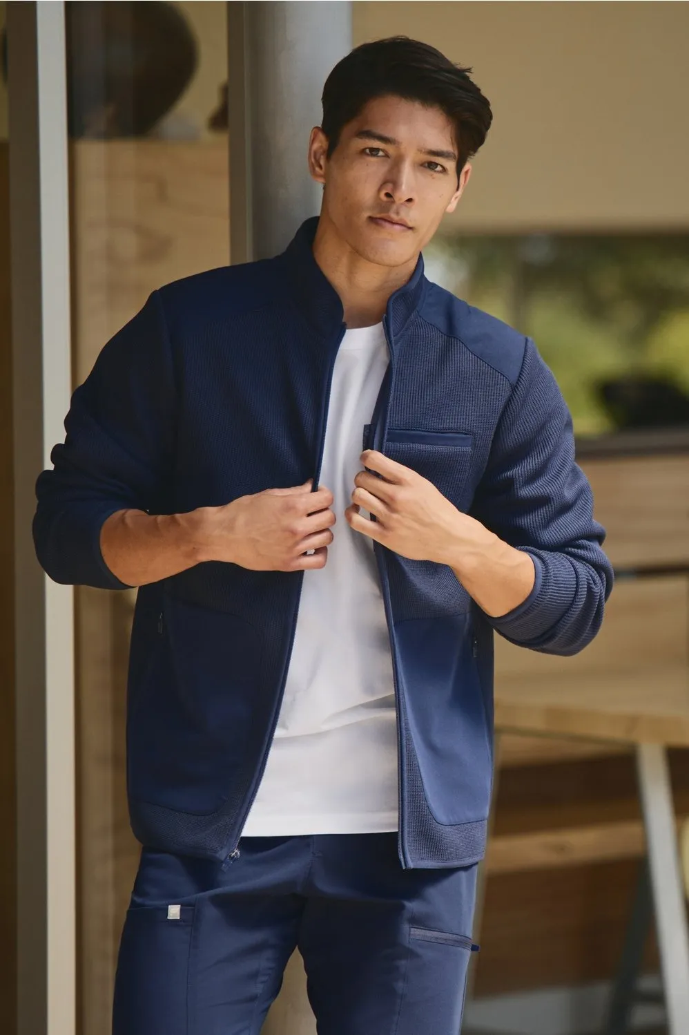 Ace Knit Scrub Jacket sold by Fabletics