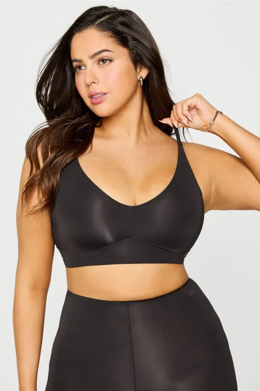 Smoothed Reality Plunge Bra sold by Fabletics