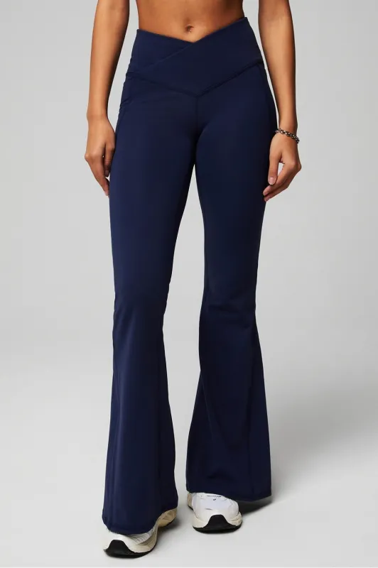 Oasis PureLuxe High-Waisted Crossover Flare sold by Fabletics