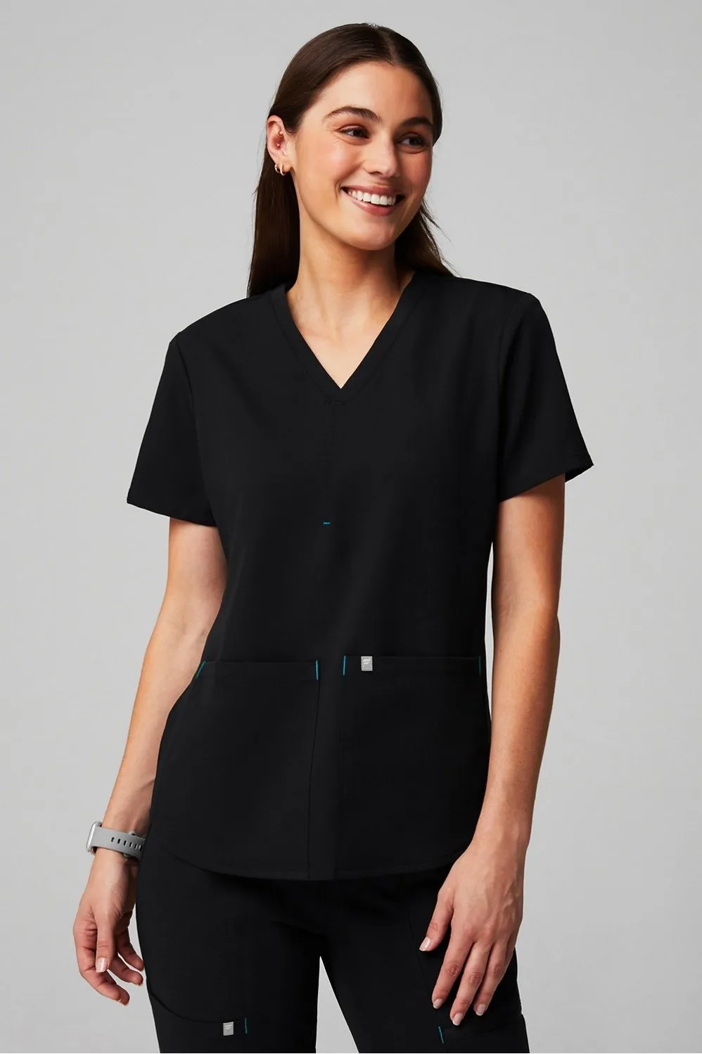 Method 2-Pocket Scrub Top sold by Fabletics