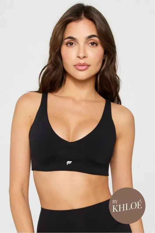 PureLuxe Longline Low Impact Bra sold by Fabletics