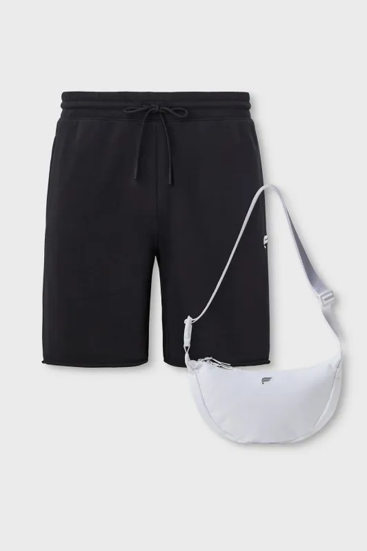 The Sling Bag & Year Round Terry Short 2-Piece Bundle sold by Fabletics