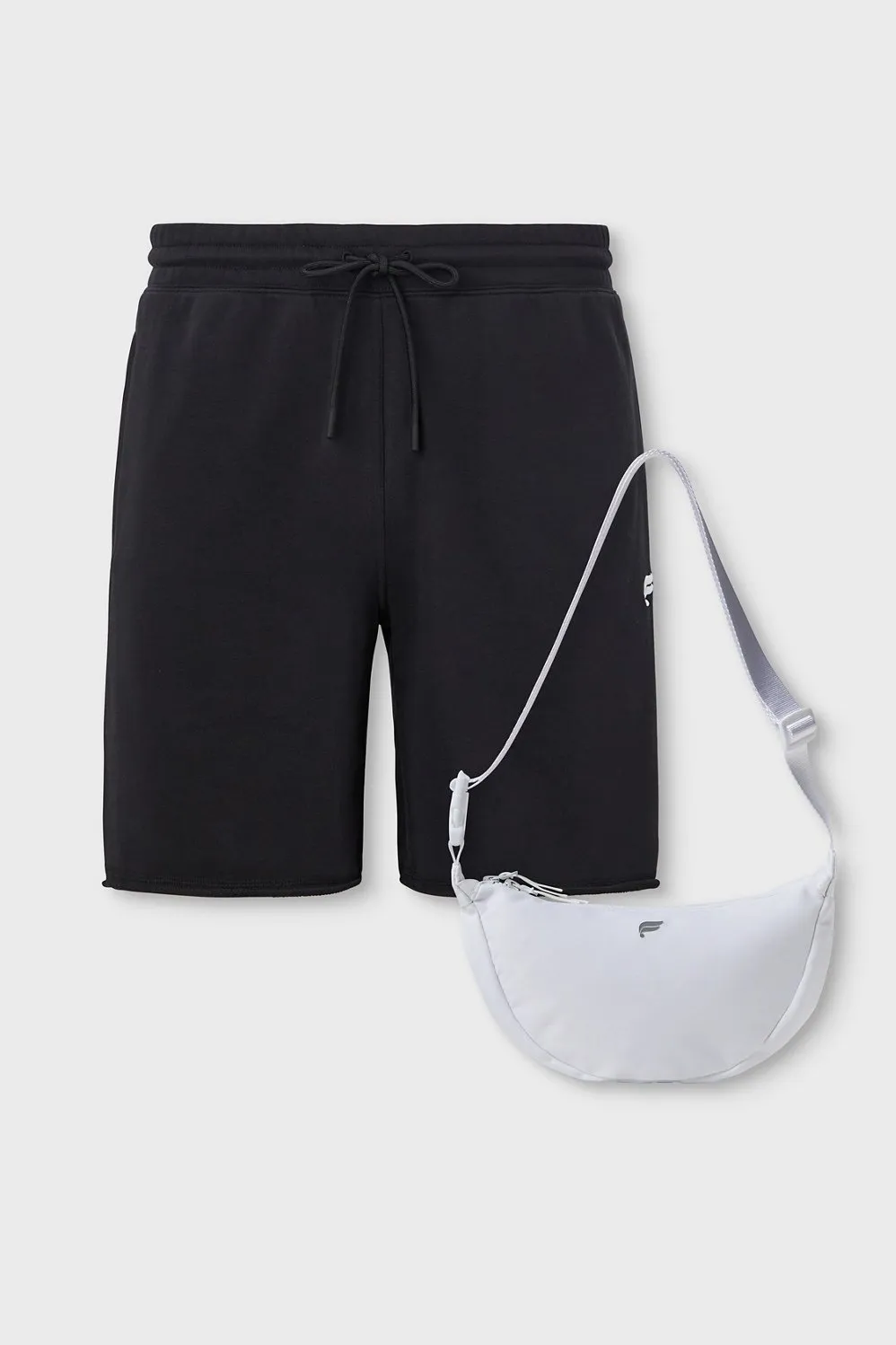 The Sling Bag & Year Round Terry Short 2-Piece Bundle sold by Fabletics