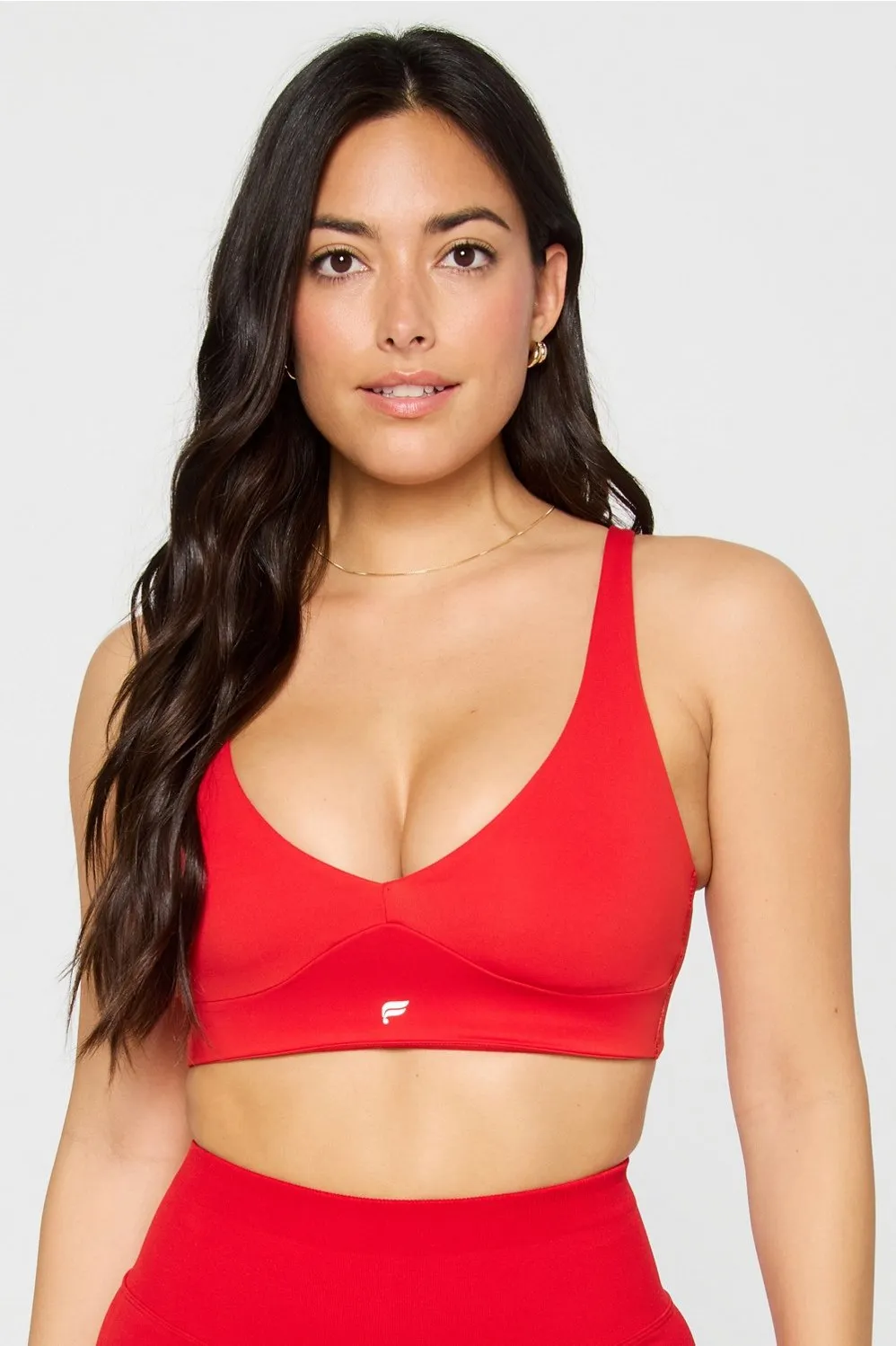 PureLuxe Longline Low Impact Bra sold by Fabletics