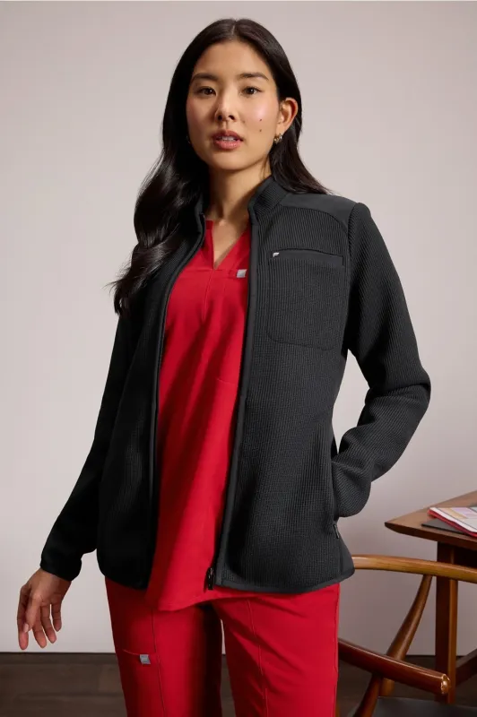 Pace Knit Jacket sold by Fabletics