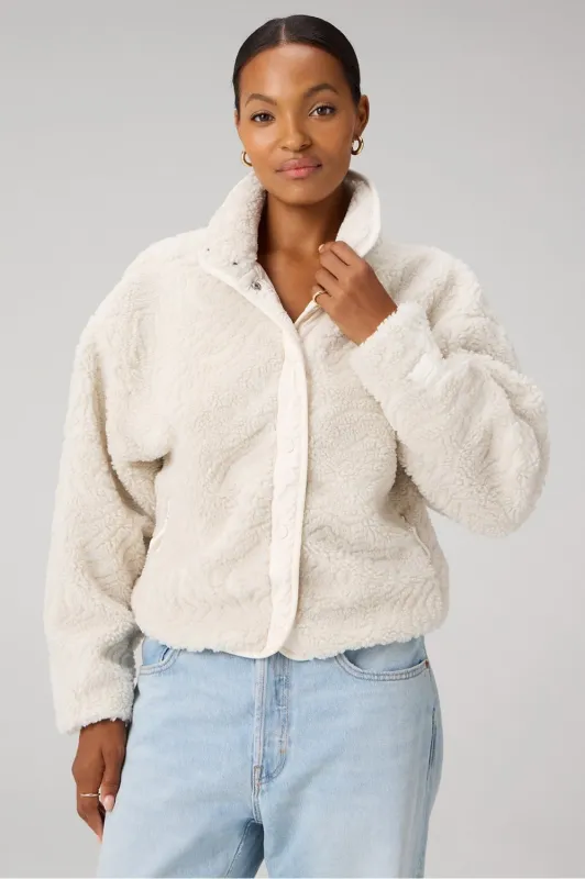 Tahoe Teddy Jacket sold by Fabletics
