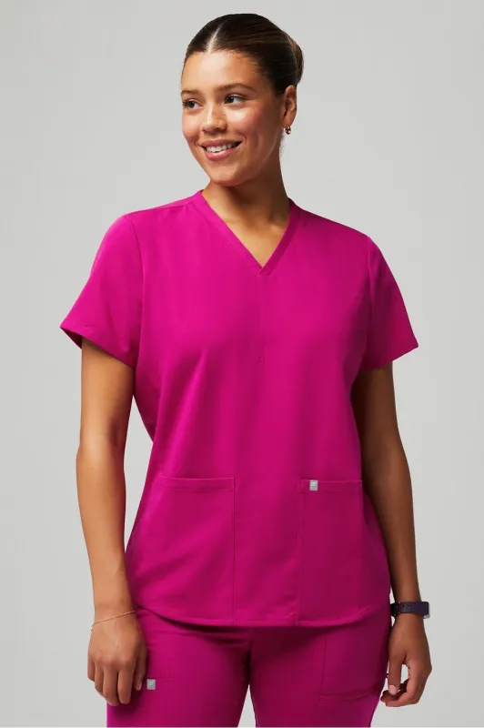 Method 2-Pocket Scrub Top sold by Fabletics