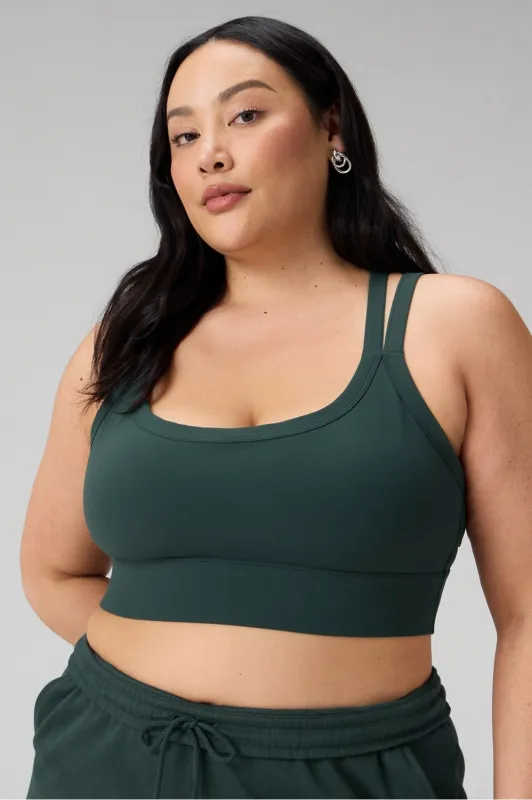 Principal Longline Medium Impact Sports Bra sold by Fabletics