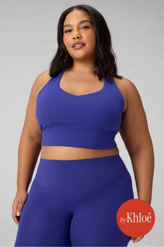 Anywhere Cropped Built-In Bra Tank sold by Fabletics