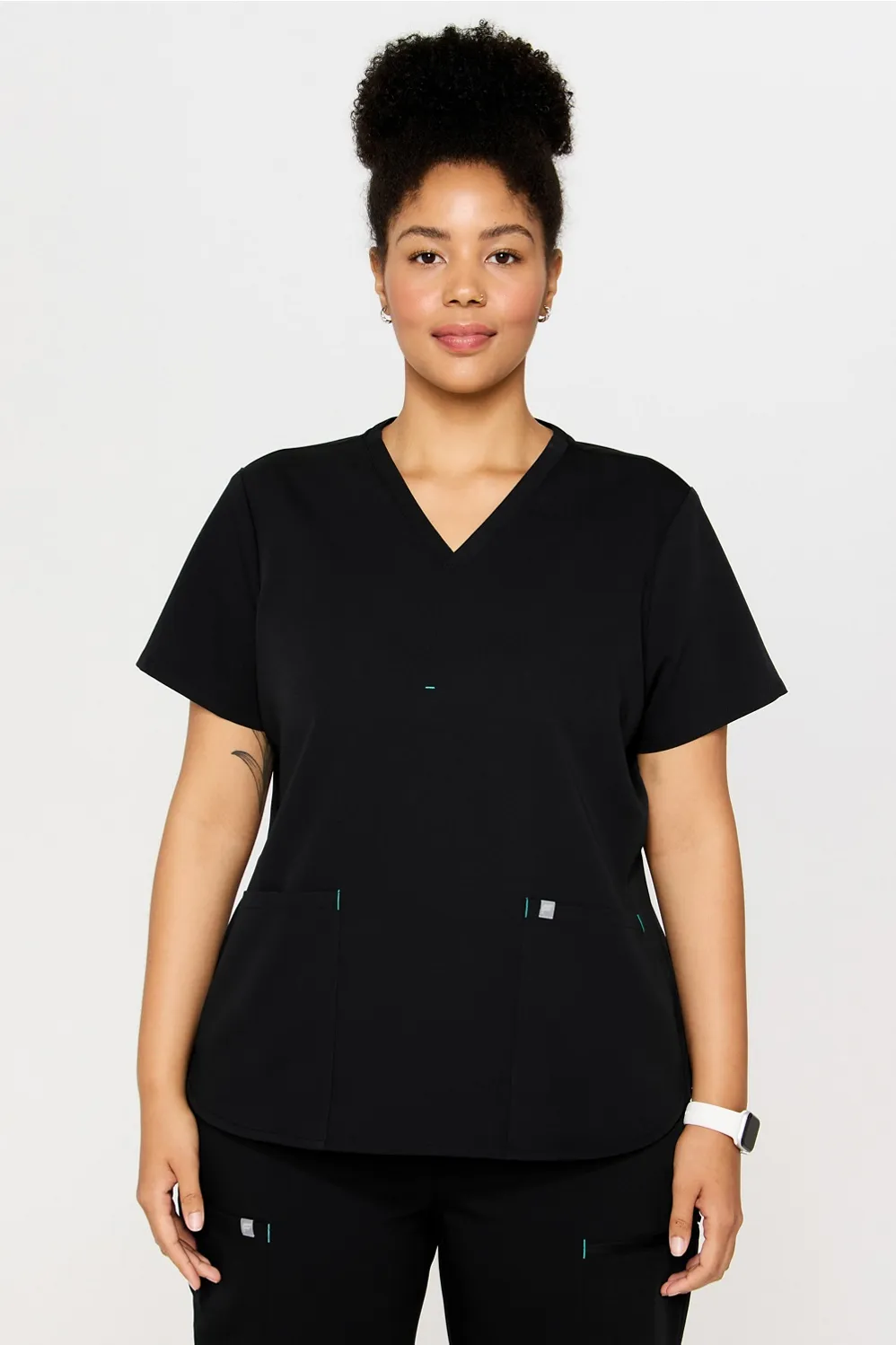Method 2-Pocket Scrub Top sold by Fabletics
