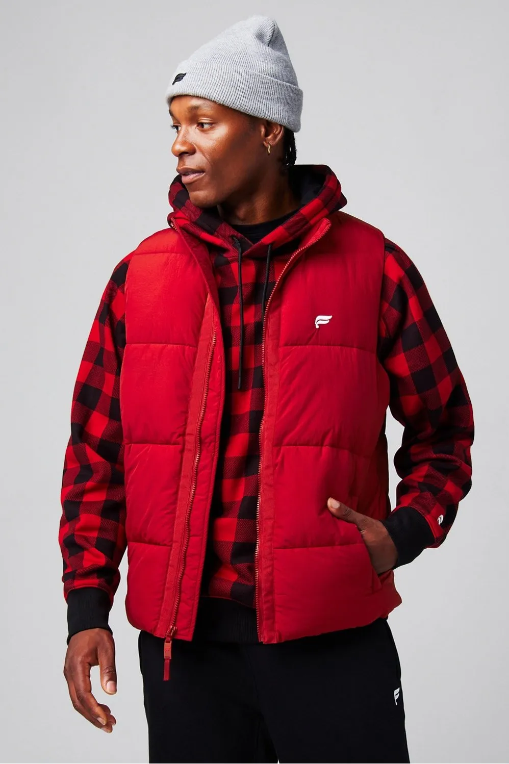 The Essential Puffer Vest sold by Fabletics