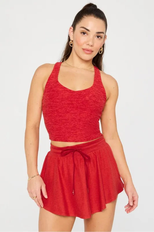 HeatherFlex Anywhere Built-In Bra Tank sold by Fabletics