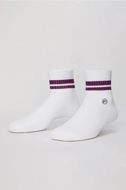 The Everyday Quarter Crew Sock sold by Fabletics