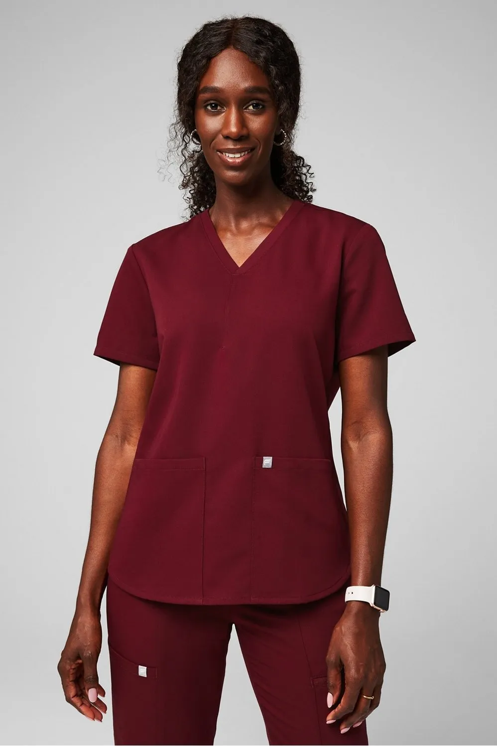Method 2-Pocket Scrub Top sold by Fabletics