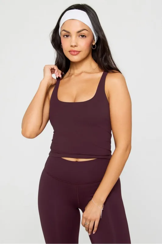 PureLuxe Built-In Bra Tank sold by Fabletics