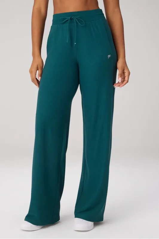 Cloud Jersey Wide Leg Pant sold by Fabletics