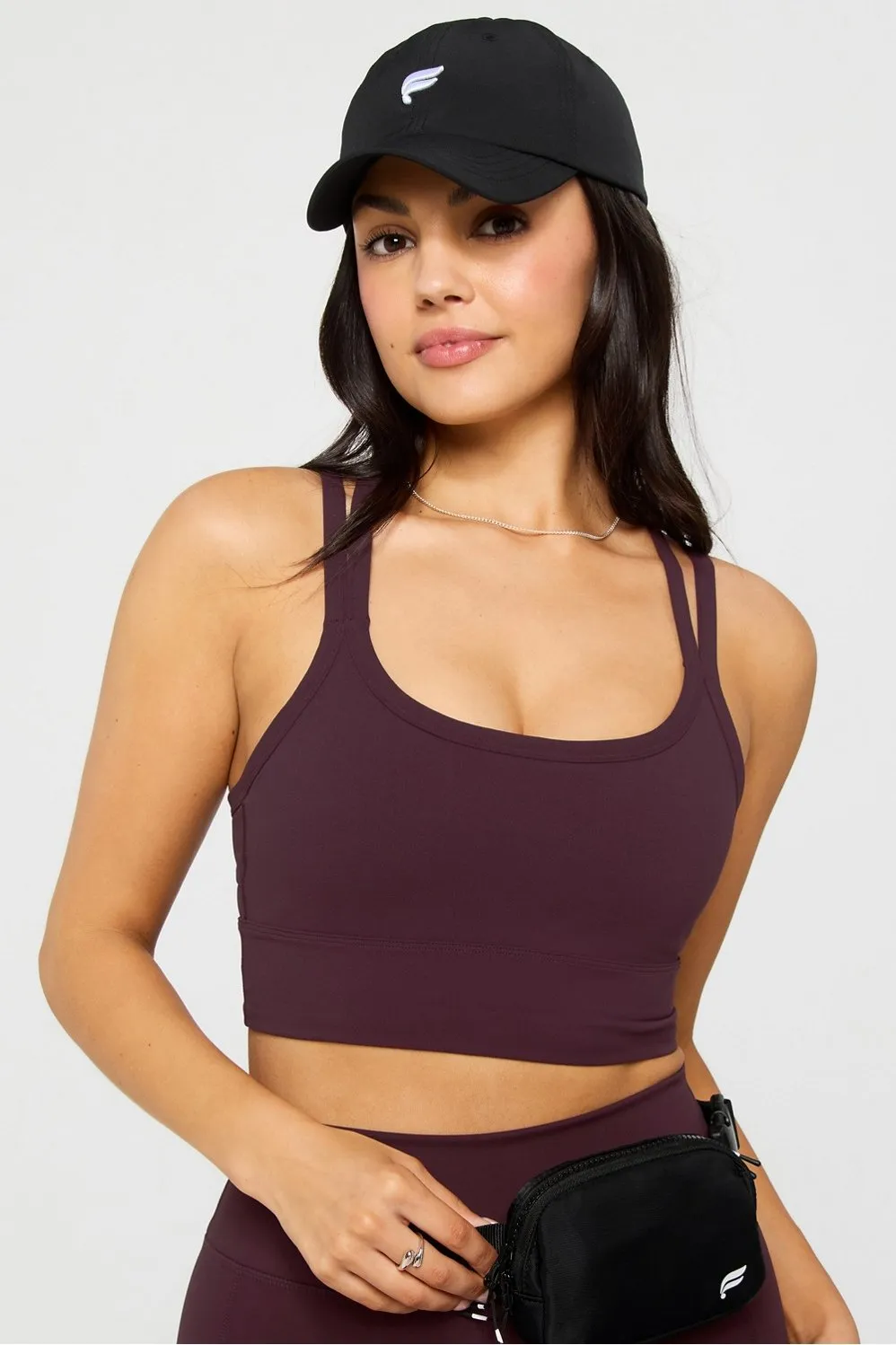Principal Longline Medium Impact Sports Bra sold by Fabletics