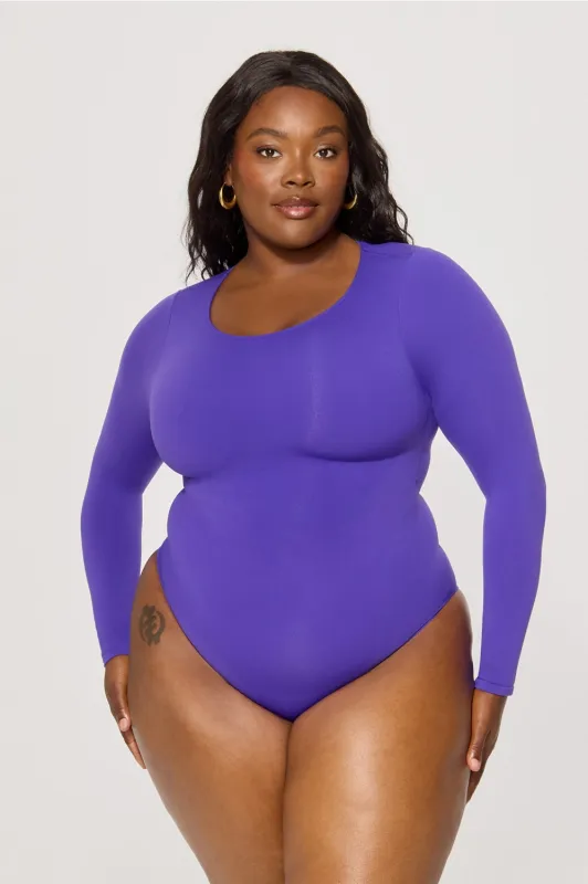Nearly Naked Shapewear Long Sleeve Bodysuit sold by Fabletics