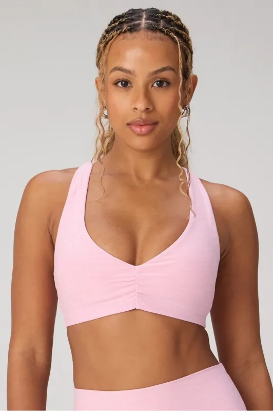 HeatherFlex Ruched Bra sold by Fabletics