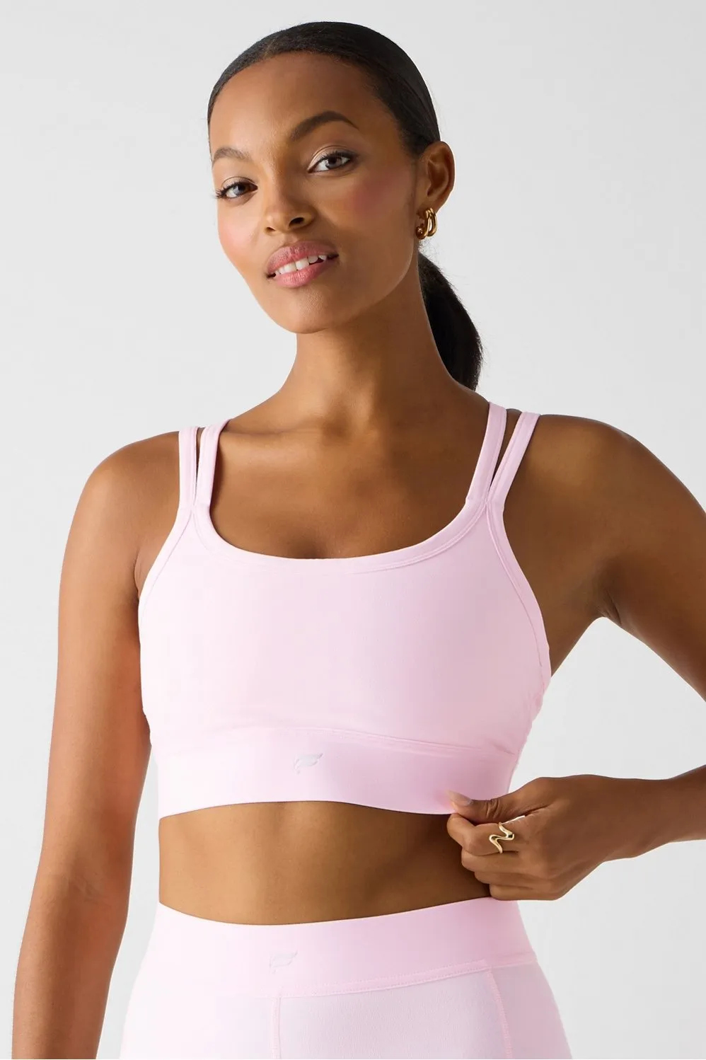 Principal Longline Medium Impact Sports Bra sold by Fabletics