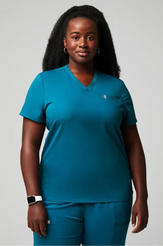 Vital 1-Pocket Scrub Top sold by Fabletics