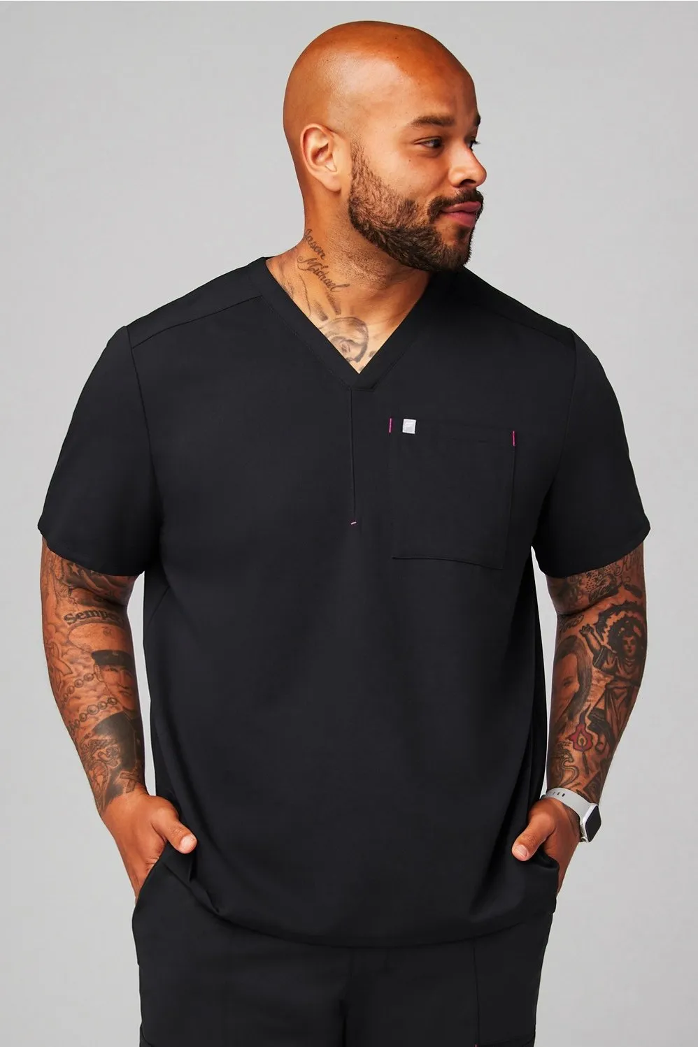 Helix Scrub Top sold by Fabletics