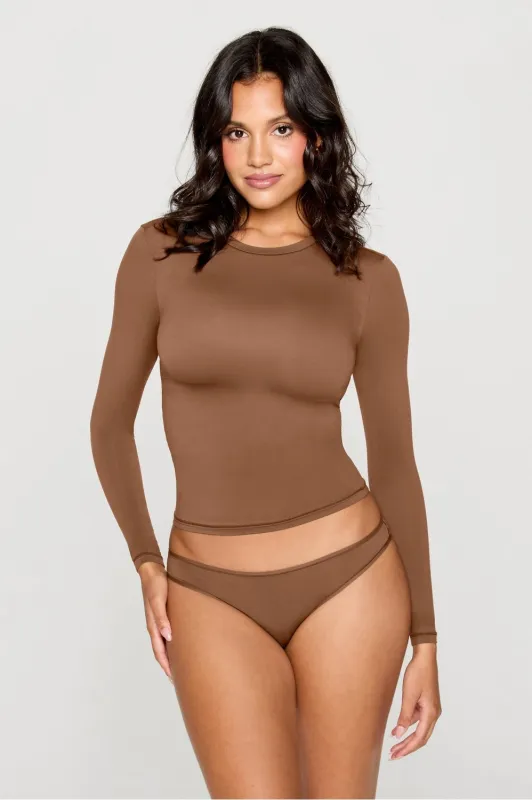 Stretchy Fit Crew Long Sleeve Tee sold by Fabletics