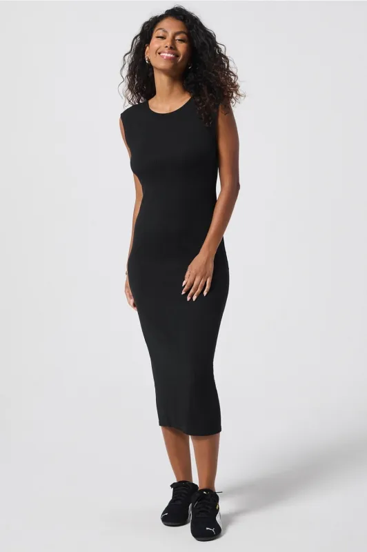 Luxe360 Rib Maxi Dress sold by Fabletics