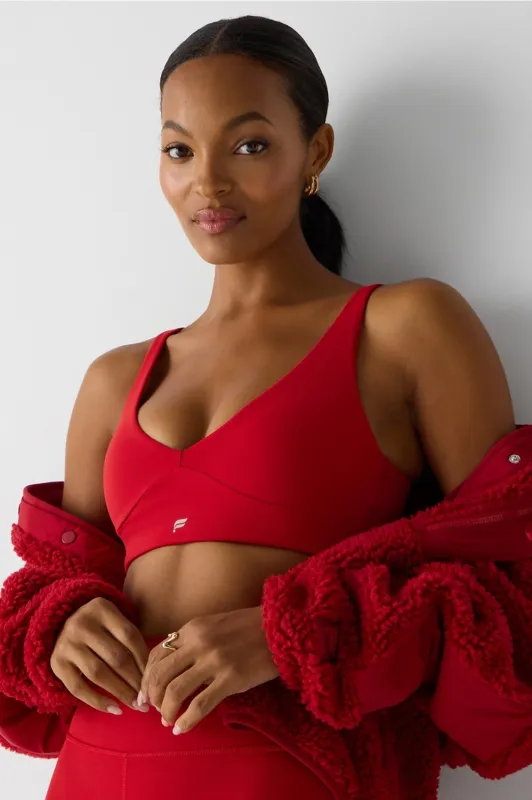 PureLuxe Longline Low Impact Bra sold by Fabletics