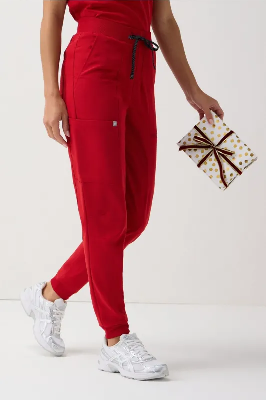 High-Rise On-Call Scrub Jogger sold by Fabletics